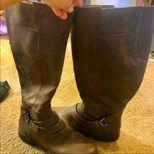 Life Stride wide calf boots sz 11